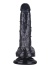 İstanbul Sex Shop 20.5 Cm Siyah Dildo