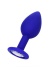 Brilliant Anal Plug Mavi Beyaz Kristalli 7 Cm 26 G