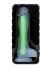 Clark Glow Gece Parlayan Yeşil Dildo Silikon Şeffaf 22 Cm