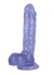 24 Cm Boyunda Mor Dildo