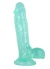 24 Cm Boyunda Yeşil Dildo