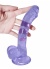 19 Cm Boyunda Mor Dildo