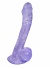 19 Cm Boyunda Mor Dildo