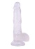 22 Cm Boyunda Beyaz Dildo