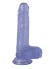 Popüler 18 Cm Mor Dildo