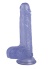 Popüler 18 Cm Mor Dildo