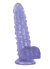 24 Cm Özel Üretim Mor Dildo