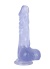 19 Cm Mor Üretim Dildo