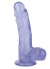 Sex Shop Özel 22.5 Cm Mor Dildo