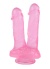 21 Cm Pembe çiftli Olan Dildo