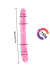 Sex Shop 46 Cm Pembe Çift Taraflı Dildo