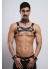 Gay Fantazi Giyim Partywear Tecnowear Göğüs Harness