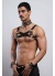 Gay Fantazi Giyim Partywear Tecnowear Göğüs Harness