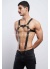 Erkek Göğüs Harness Deri Pantolon Askısı ,Clubwear