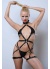 Vegan Deri Full Body Erotik İç Giyim Harness