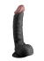 Testisli Damarlı 23 Cm Zenci Dildo