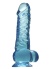 Şeffaf 18 Cm Jel Dildo