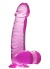 Pembe Şeffaf Jel Dildo