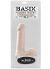 Basix Vibrating Dong Dildo