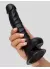 Sex Shop Özel 20 Cm Siyah Damarlı Dildo