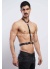 Deri Boyundan Askılı Harness Clubwear Leather Partywear