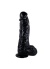 Sex Shop 30.5 cm Siyah Zenci Realistik Dildo