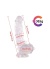 Sex Shop 21.5 cm Beyaz Dildo Penis