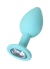 Censan Brilliant Anal Plug beyaz kristalli 7 cm 26 g