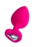 Censan Diamond Heart Anal Plug Pembe 9,5