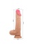 24 cm Kıkırdaklı Realistik Penis Damarlı Dildo