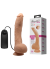 26 Cm Titreşimli Realistik Damarlı Vantuzlu G-Spot Dildo Penis