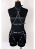 Deri Body Harness, Kadın Deri Fantezi Giyim - APFT1084