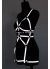 Reflektörlü Full Body Harness, Karanlıkta Yansıyan Dansçı Aksesuar - APFT461