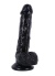 Noctis 22cm Siyah Dildo No:12