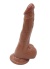 Sex Shop Kahverengi 20,8 cm Realistik Kılıç Dildo