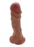 Kahverengi 27 cm Realistik Kılıç Dildo