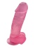 23cm Pembe Realistik Dildo