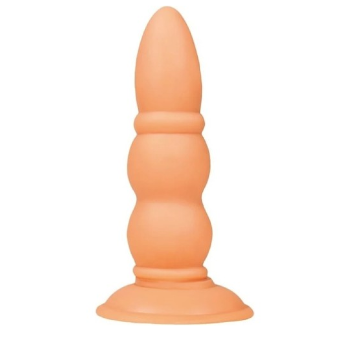 17 Cm Vantuzlu  Realistik Anal Plug Dildo