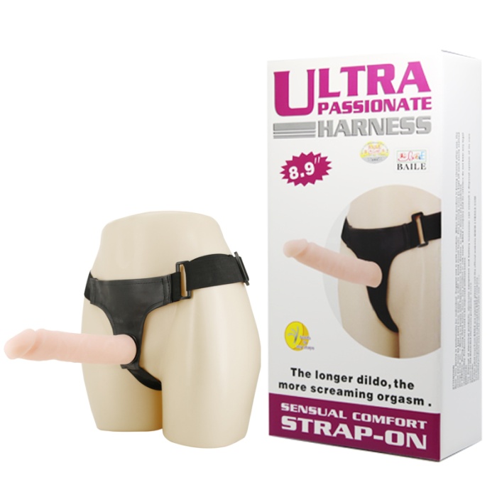 Ultra Harness Belden Bağlamalı Testissiz Penis