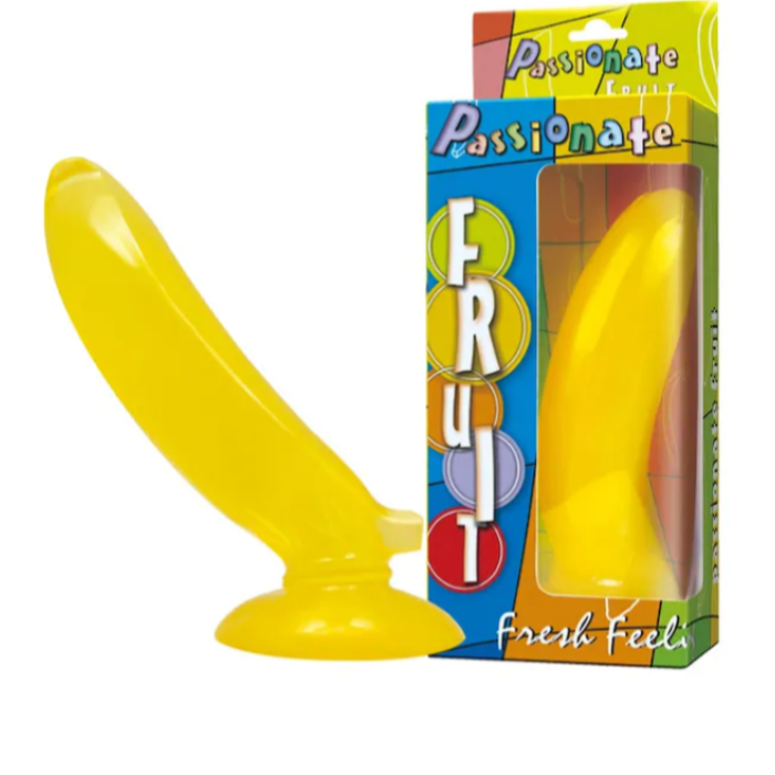 Passionate Fruit 17 Cm Güçlü Vantuzlu Jel Penis Dildo