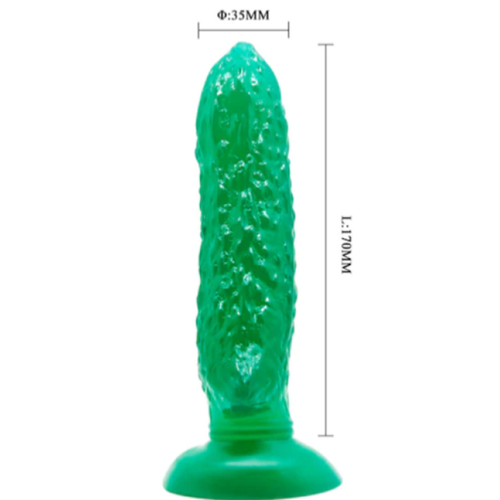 Güçlü Vantuzlu 17 Cm Jel Penis Anal Dildo