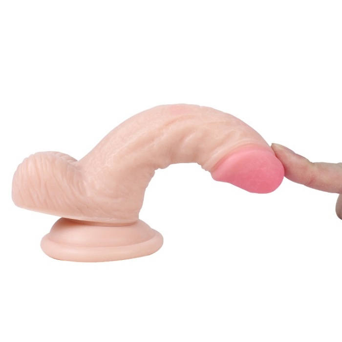 Kalın Penis Et Dokusu Extra Realistik Dildo 13 Cm