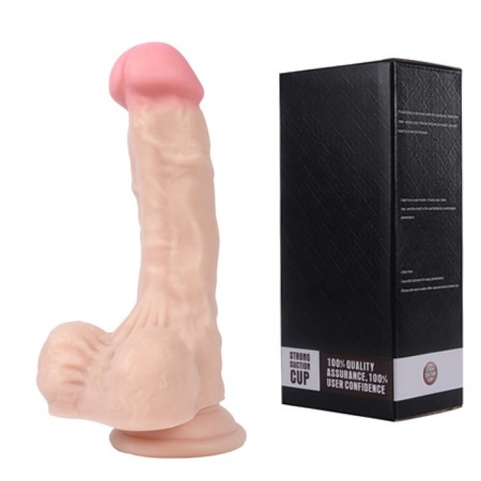 Kalın Penis Et Dokusu Extra Realistik Dildo 16 Cm