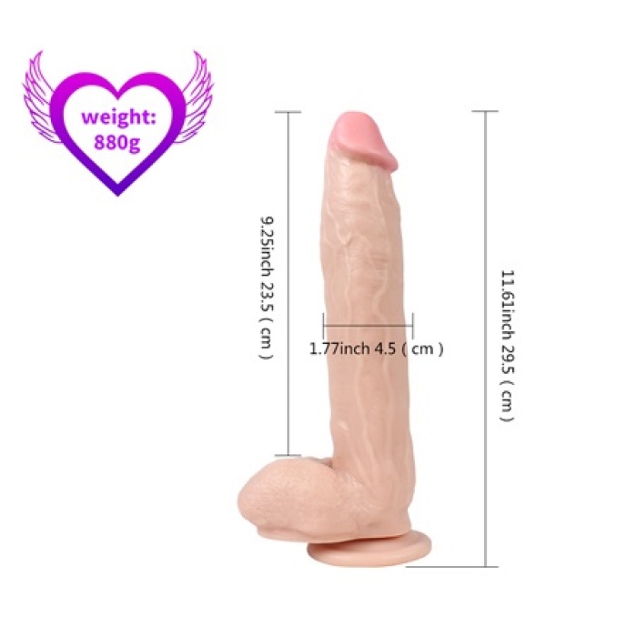 Penis Et Dokusu Süper Realistik 29.5 Cm