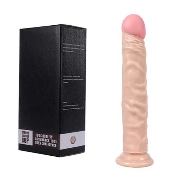 24 Cm Et Dokusunda Testissiz Realistik Dildo