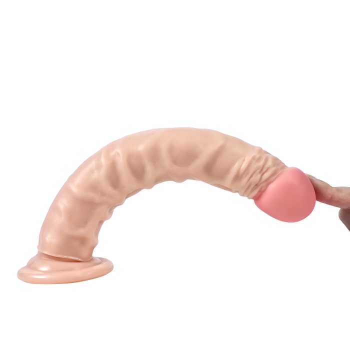 24 Cm Et Dokusunda Testissiz Realistik Dildo