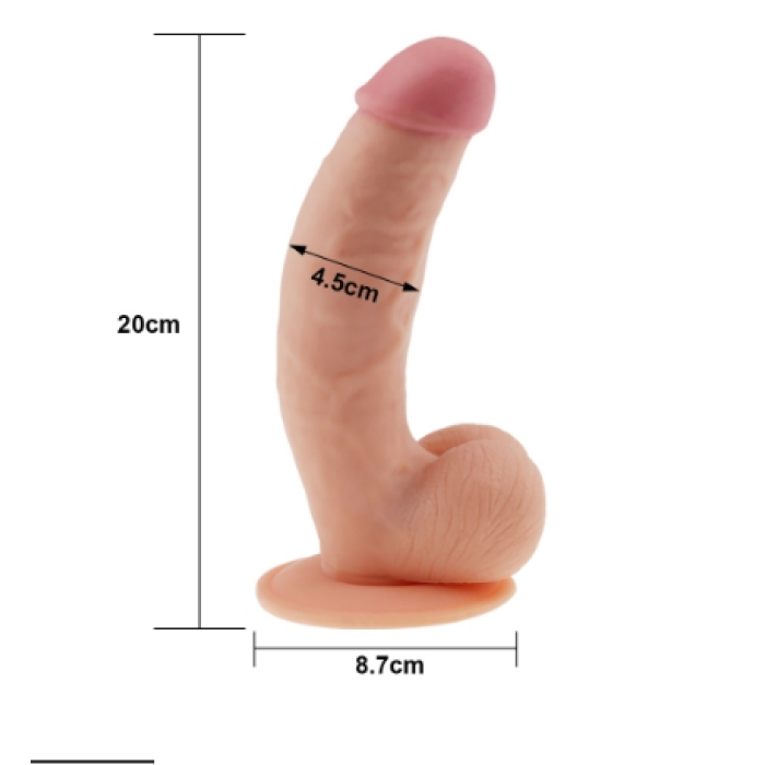 Ultra Yumuşak Love Clone 21.5 Cm Dildo