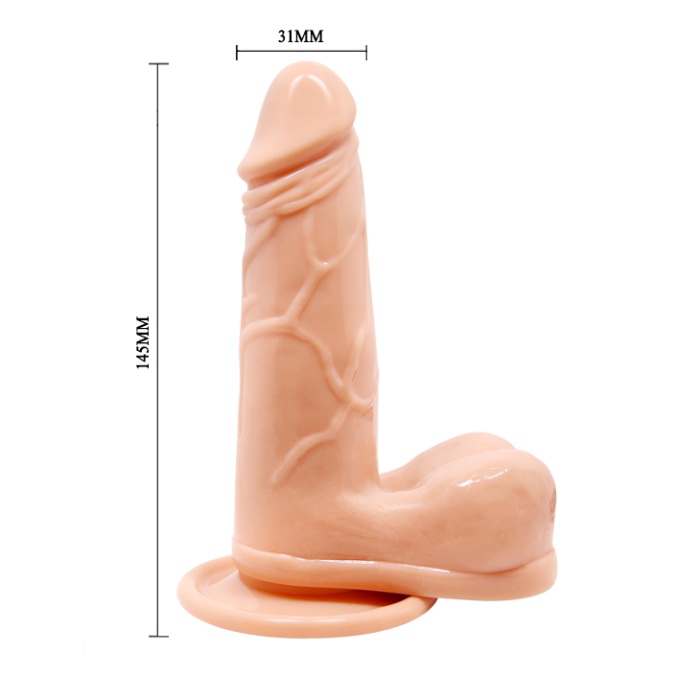 Oynar Başlı 14 Cm Vibratör Titreşimli