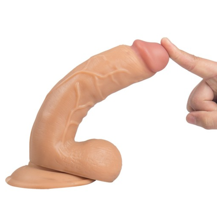 24 Cm Gerçekçi Realistik Titreşimli Penis Dildo