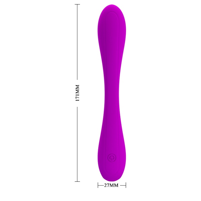 Şarj Edilebilir Katlanabilir Silikon G-Spot Stimülatörü Vibratör